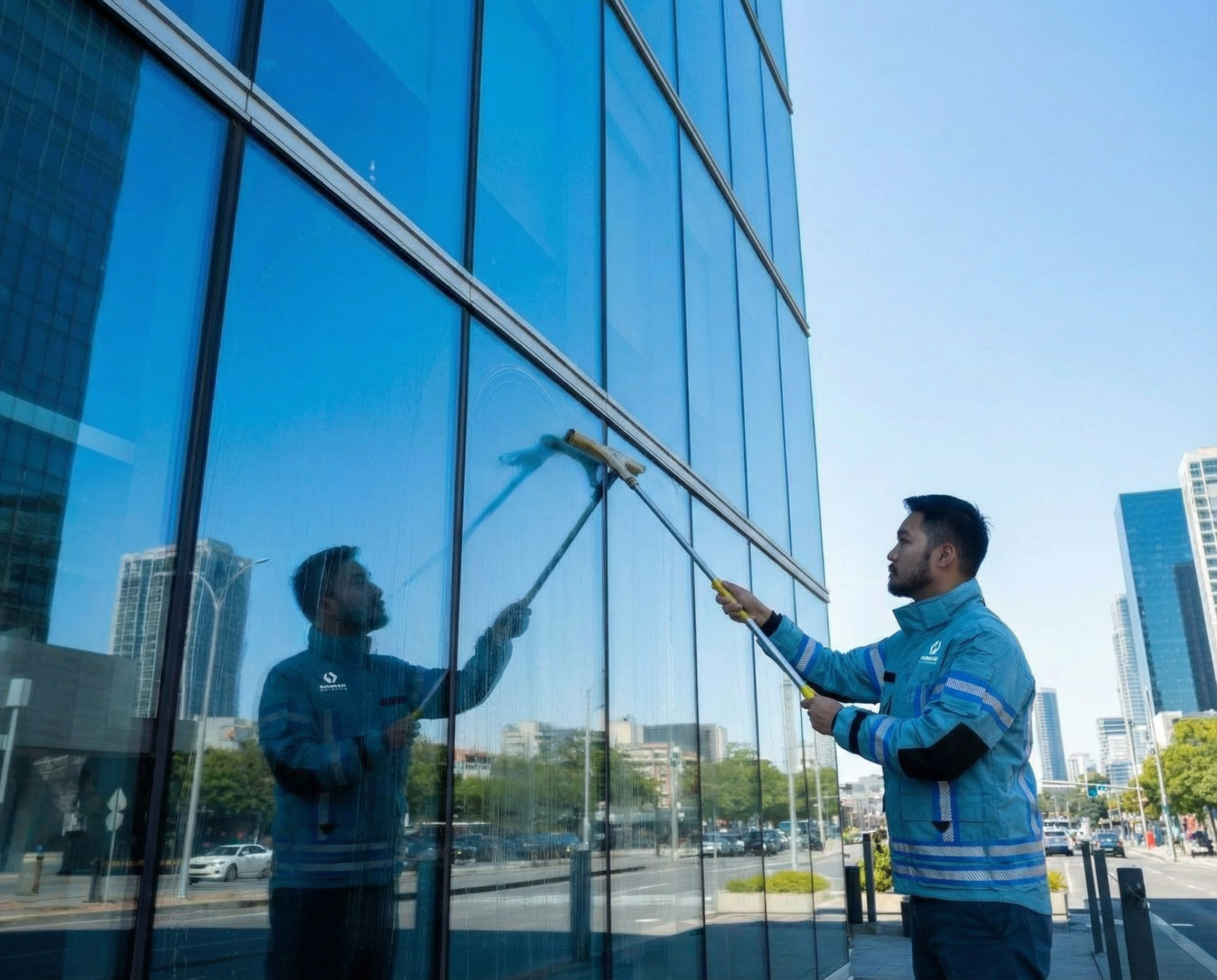 Lavage de vitres professionnel